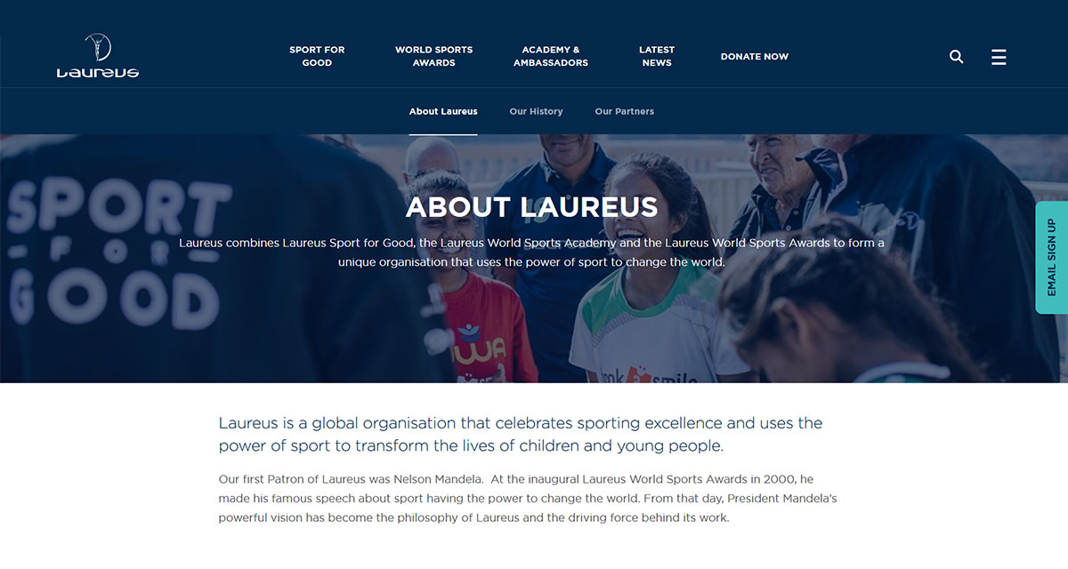 CloudSmiths helps to change lives with Laureus Sport for Good