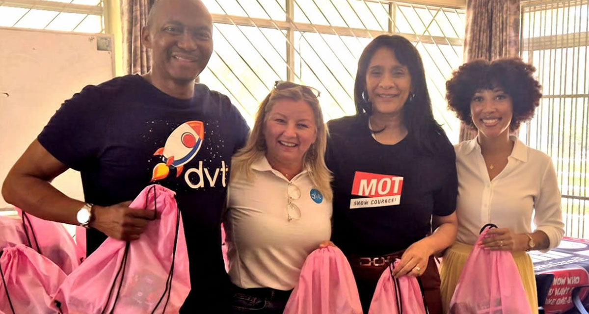 Futhi Luthango (DVT), Ineke Burger (DVT), Viola Manuel (MOT) and Trulene Adams (DVT)